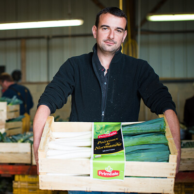 Producteur de poireaux Val de Saire Légumes Priméale