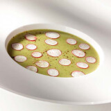 Velouté de fanes de radis