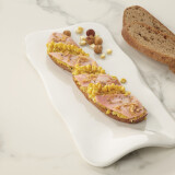 Tartine de jambon et maïs