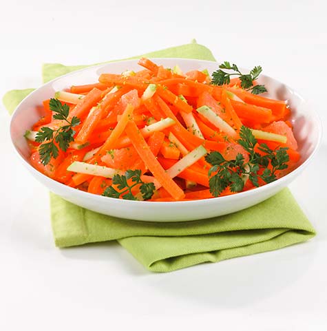 Vinaigrette de carottes aux agrumes - Priméale