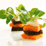 Bouquets de mâche apéritifs