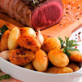 Mes p’tites pommes de terre sautées et son rôti