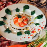 Salade de pommes de terre au saumon fumé et à la ciboulette