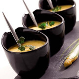 Verrine de mousse d’asperges