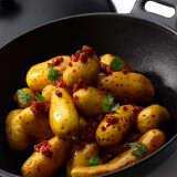 Wok de pommes de terre aux saveurs espagnoles