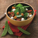 Pois gourmand version salade