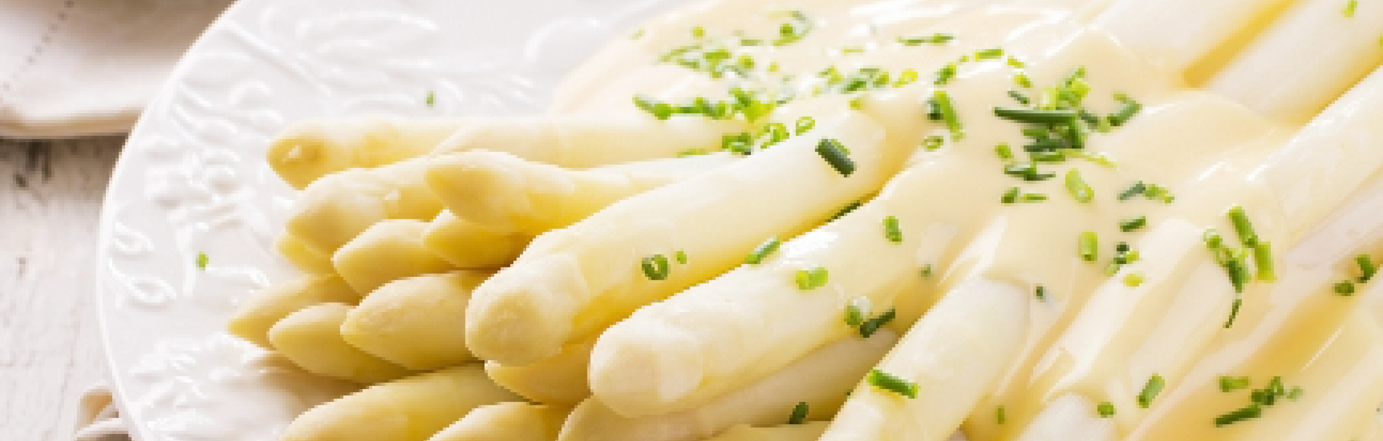 Asperges blanches sauce hollandaise Priméale