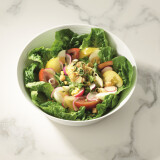 Salade de tomates, ciboule et radis