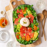 Salade de mâche et agrumes