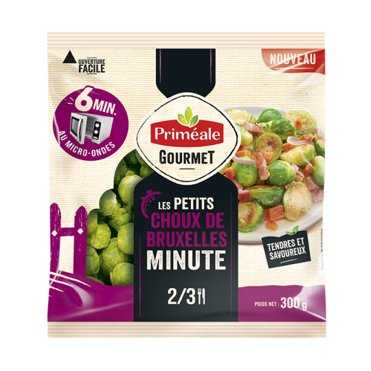 Les petits choux de Bruxelles minute - Priméale