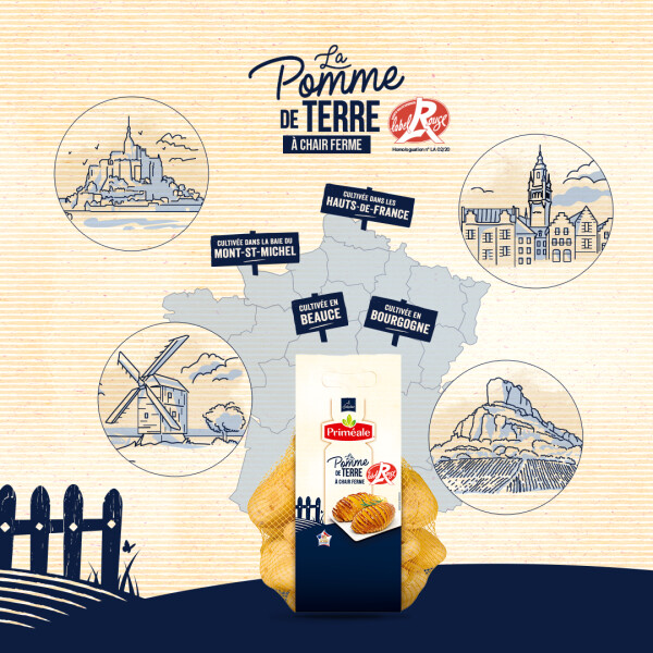Pommes de terre Label rouge