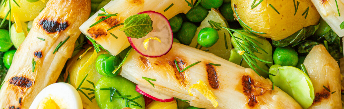 SALADE PRINTANIÈRE AUX ASPERGES