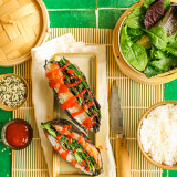 SUSHI WRAP AUX JEUNES POUSSES