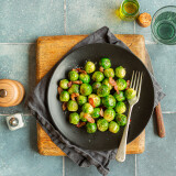 CHOUX DE BRUXELLES MINUTE AU LARD FUMÉ