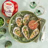 HUÎTRES PIMPÉES SAUCE MIGNOGNETTE