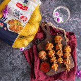 Brochettes de pommes de terre Halloween